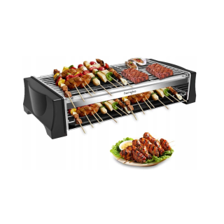 Grill Elektryczny Dwupoziomowy Bezdymny Hengoo 2000W SC-548a-1.