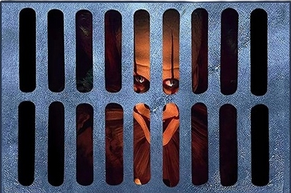 DYWANIK CHODNIK EFEKT 3D HORROR CLOWN IT 40x60