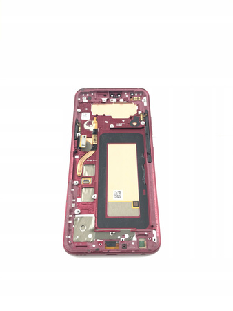 Oryginalny Wyświetlacz LCD LG V40 Thinq Red