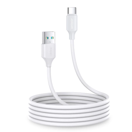 Joyroom kabel do ładowania / transmisji danych USB - USB Typ C 3A 2m biały