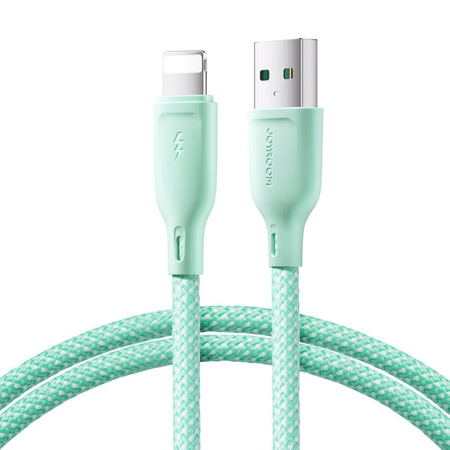 Kabel Joyroom USB-A / Lightning 3A 1m - zielony