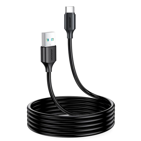 Joyroom kabel do ładowania / transmisji danych USB - USB Typ C 3A 2m czarny